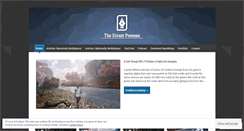 Desktop Screenshot of errantpenman.com