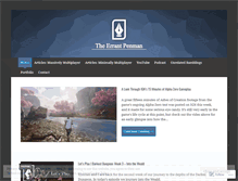 Tablet Screenshot of errantpenman.com